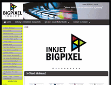 Tablet Screenshot of bigpixel.co.th